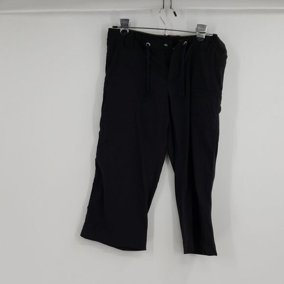 LUCY womens XS black Cutoff Drawstring Yoga shorts - Picture 1 of 3